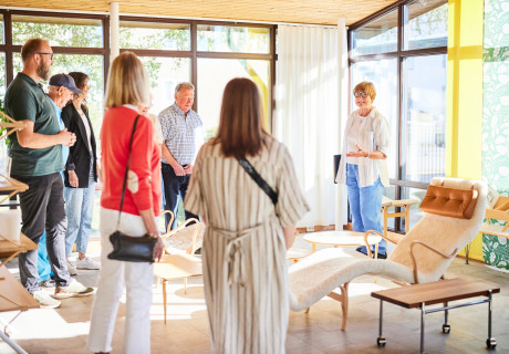 Gruppresa till Bruno Mathsson Center.